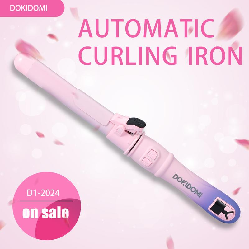 DOKIDOMI D1 Automatic curling iron Big wave 360 degree rotation Hair curler Color Daily Durable Light weight