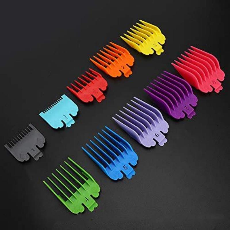 Electric Hair Clipper Replacement Comb, 10pcs Professional Hair Clipper Replacement Comb, Hair Clipper Accessories for Men & Women, Gift for Halloween, Christmas