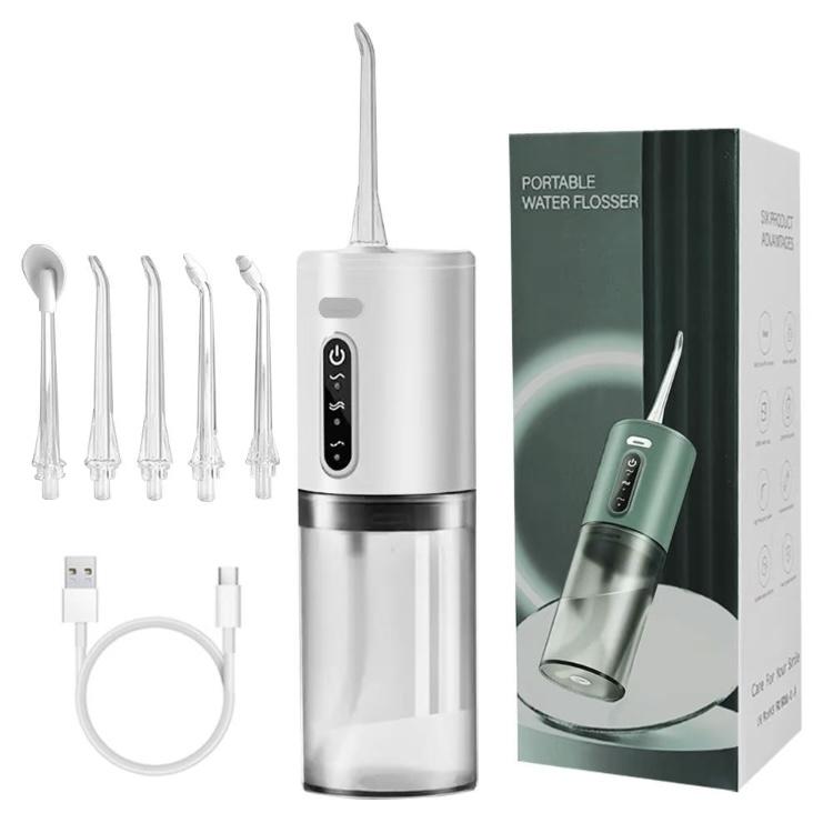 Electric Oral Irrigator, 1 Box 280ml Dental Cleaner, 3 Levels Of Intensity Adjustment, Fine Water Column, Electric Oral Flosser for Teeth