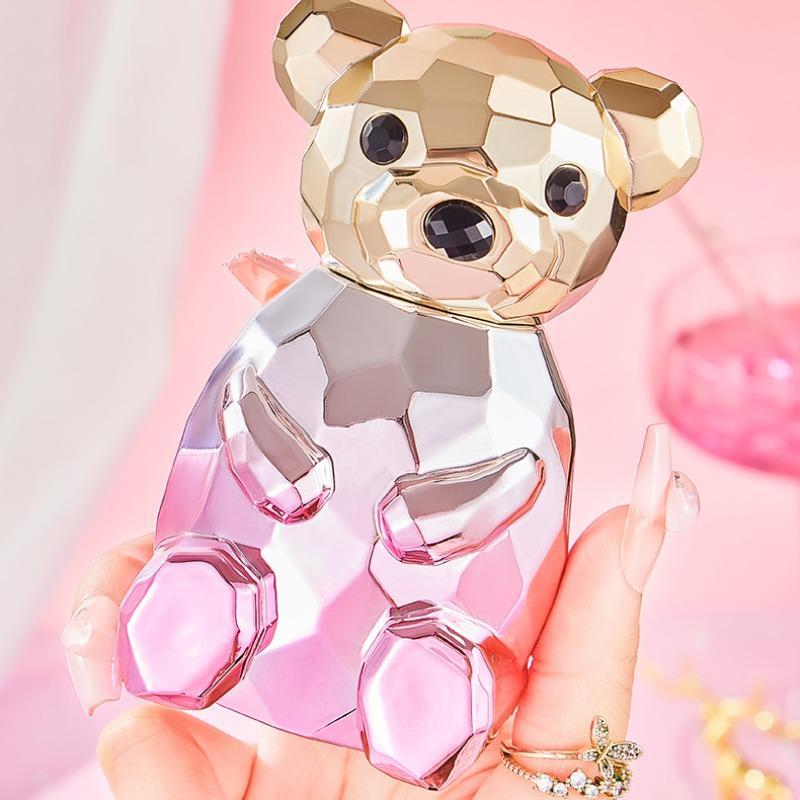 Bear Design Perfume, Cute Cartoon Bear Design Spray, Long Lasting Fragrance for Women & Girls, Gift for Girlfriend, Fragrance Mist, Midnight Shimmer, Fall Gift, Fragrances