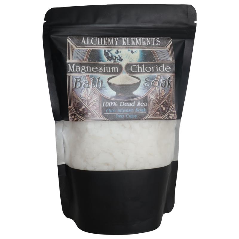 Pure Magnesium Chloride Bath Soak by Alchemy Elements 12.5oz