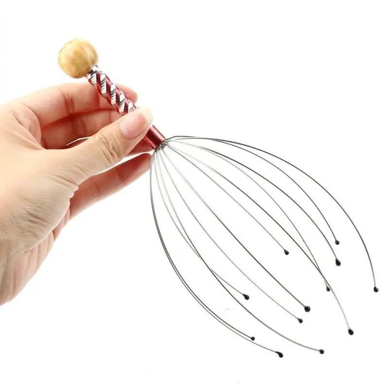 Scalp Massager, 3pcs set Handheld Manual Scalp Massager for Deep Relaxation, Head Scratcher for Stress Relief