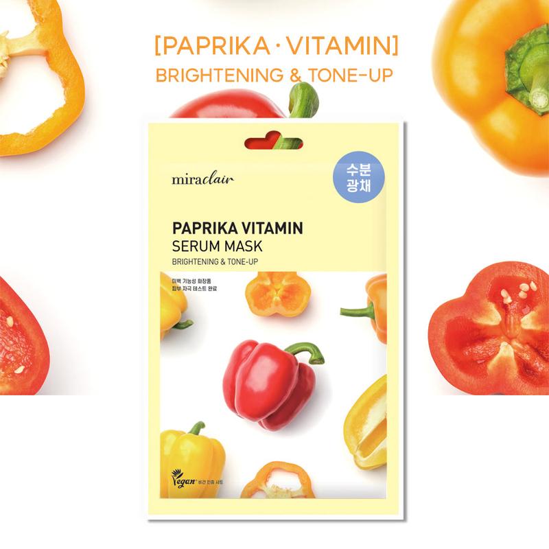 miraclair Paprika Vitamin Serum Mask