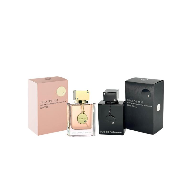 Armaf Couple Combo Set Club De Nuit Intense Men & CDN Women Eau De Parfum Spray 3.4fl.oz