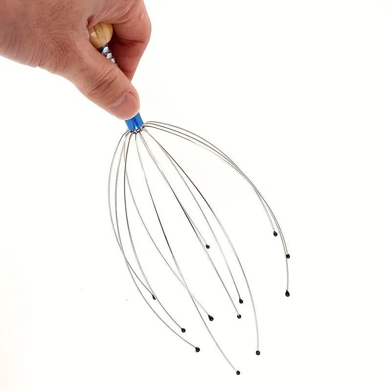 Scalp Massager, 3pcs set Handheld Manual Scalp Massager for Deep Relaxation, Head Scratcher for Stress Relief