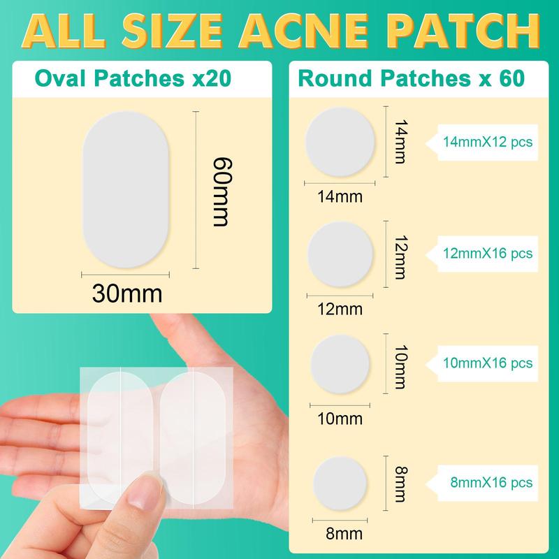 Acne Patch, 1 Box Acne Cover Patch, Invisible Acne Patches, Skin Care Product for Women & Men