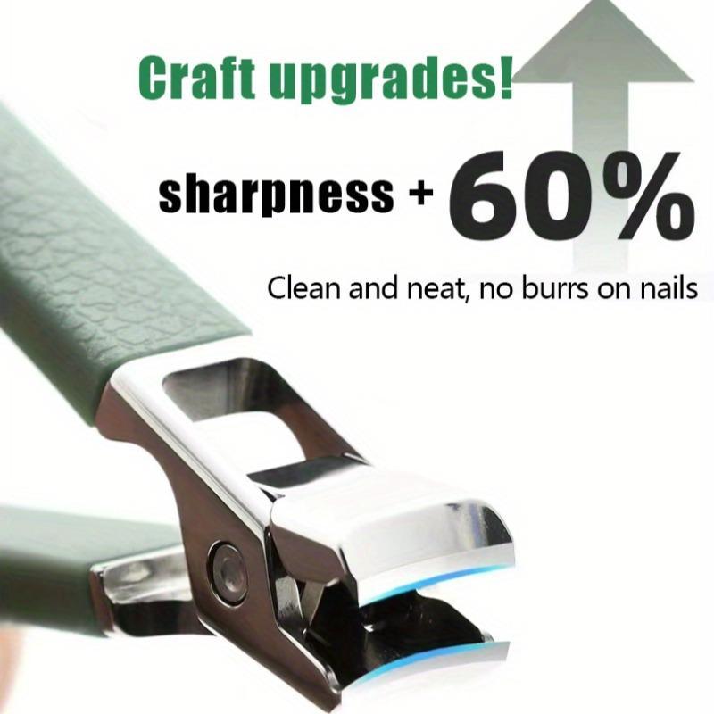 Large Open Nail Clipper, Professional Nail Cutter for Home and Salon, Manicure & Pedicure Tool