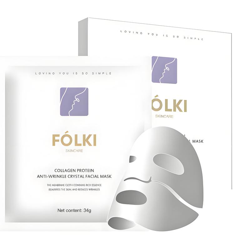 Deep Collagen PowerBoosting Mask I THE ORIGINAL OVERNIGHTCOLLAGEN MASK Collagen Mask Hyaluronic Acid Hypoallergenic Niacinamide