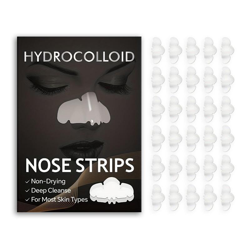 Non-drying & Deep Cleanse Nose Strips, 60pcs set Gentle Oil Control Nose Pore Cleaning Strips, Facial Skin Care Products for Women & Men