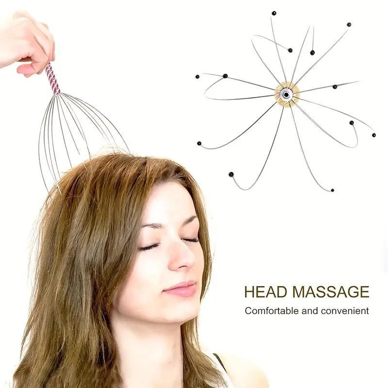 Scalp Massager, 3pcs set Handheld Manual Scalp Massager for Deep Relaxation, Head Scratcher for Stress Relief