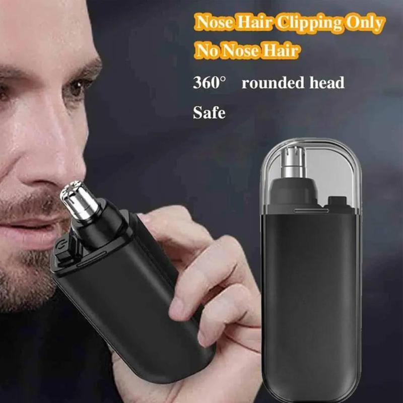 Suunny Portable Nose Hair Trimmer, Rechargeable Beard And Nose Hair Trimmer For Men Painless Lightweight Comfort Color