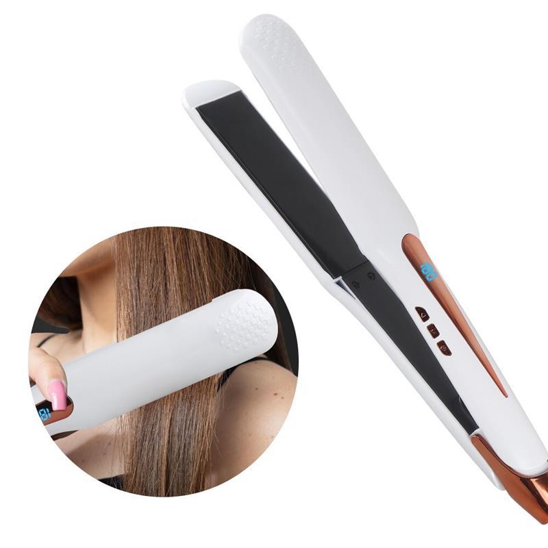 Hair Straightener Flat Iron Wide Panel Fast Heating Hair Straightener