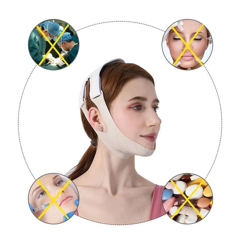 Face Slimming Bandage, Lifting Double Chin Facial Sculpture Tool, Face Firming Bandage