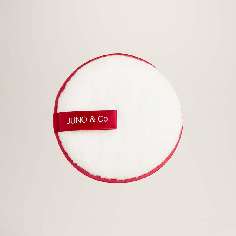 JUNOCO Cleansing Cookie. Reusable Makeup Remover Pad, Washable Face Cleansing Pad