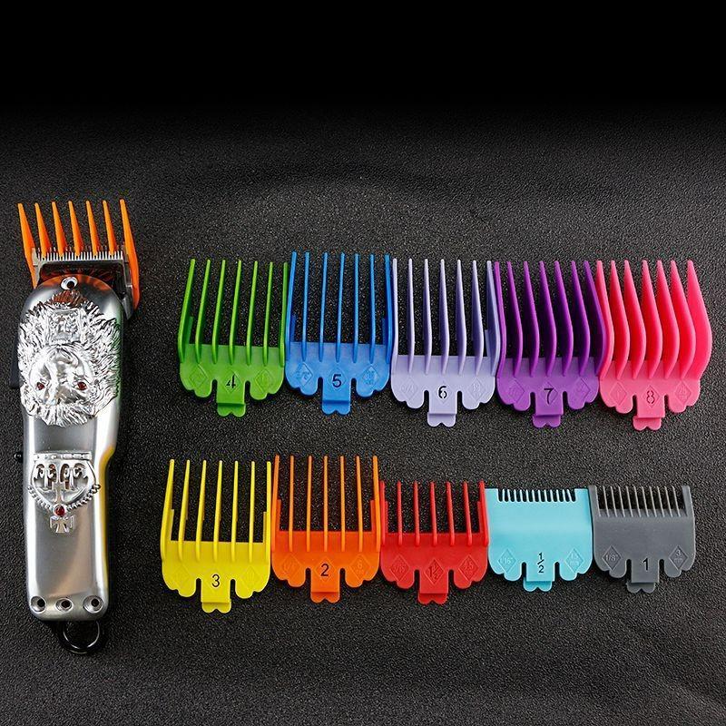 Electric Hair Clipper Replacement Comb, 10pcs Professional Hair Clipper Replacement Comb, Hair Clipper Accessories for Men & Women, Gift for Halloween, Christmas