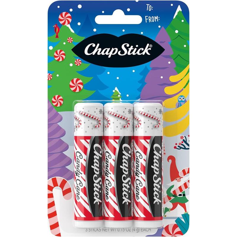 Lip balm, 3-pack-fresh mint lip balm, Christmas gift, 0.15