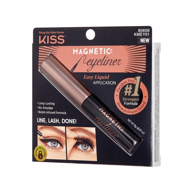 KISS Magnetic Eyeliner - Black