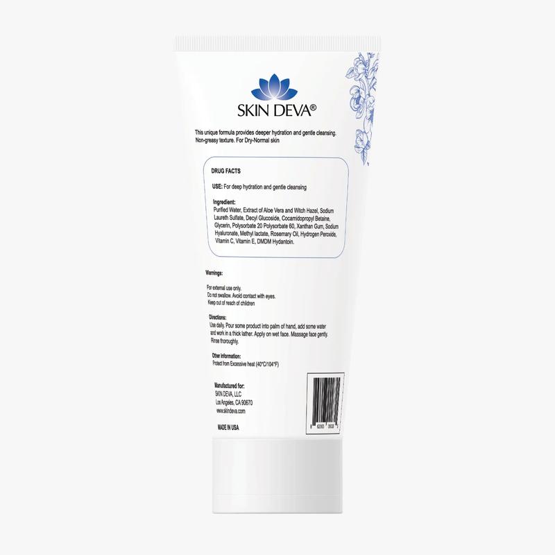 Hydrating Cleanser | Gentle and deep | Ultra-hydrating cleanser I For all Skin Types (175ml) Facial Skincare