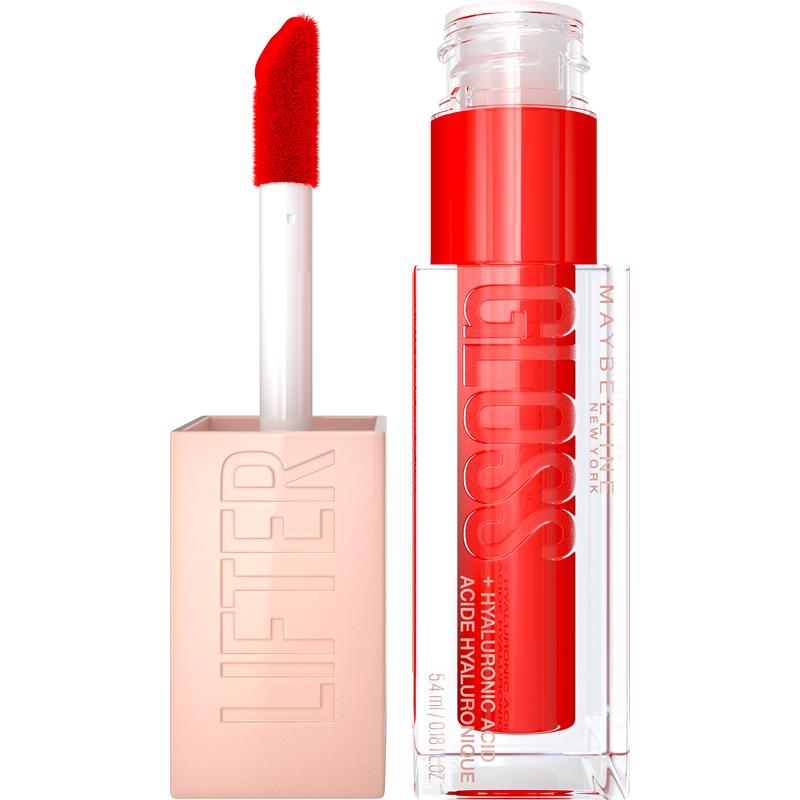 Maybelline Lifter Gloss, Hydrating Lip Gloss with Hyaluronic Acid, High Shine for Plumper Looking Lips