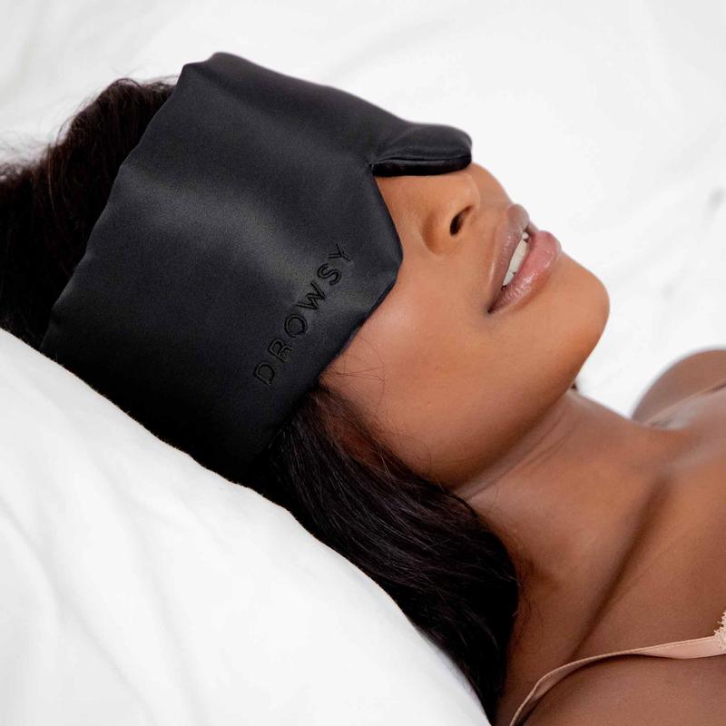 Black Jade Silk Sleep Mask