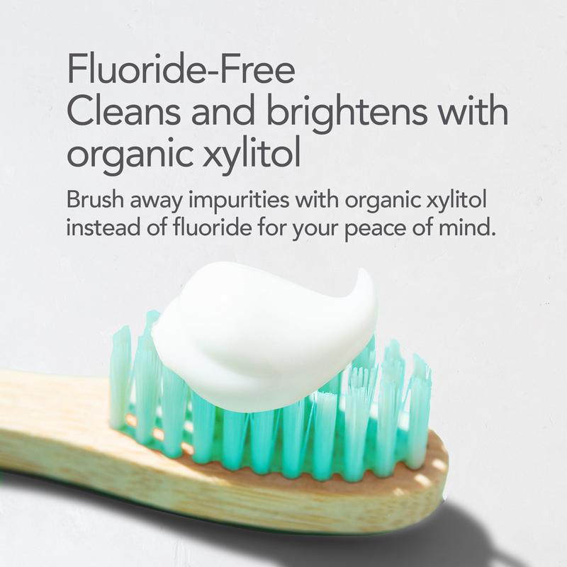 Fluoride Free Organic & Natural Toothpaste with Hydroxyapatite