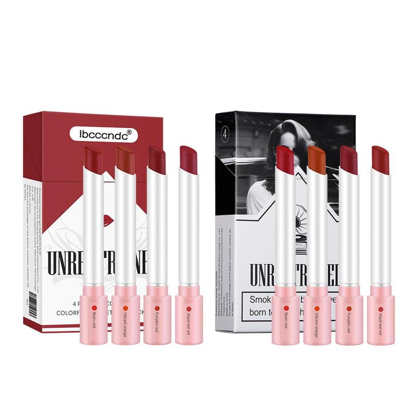 Long Lasting Matte Lipstick, 8 Counts Moisturizing Matte Lip Balm, Easy Coloring Lip Sticks, Suitable for All Occasions Lip Makeup, Summer Gifts,  Lip Products