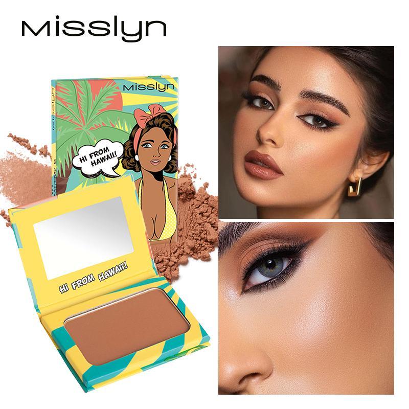 Long-wearing Skincare Contour Powder, Bronzing Powder, Highlighter palette, Perfect for Contouring & Shade Your Facial Features, Facial Cosmetic