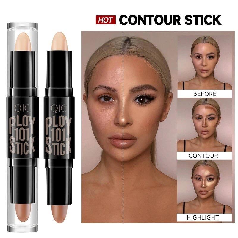 Highlight Bronze Pen Face Make Up Liquid Waterproof Contouring Foundation Contour Makeup Concealer Stick Pencil Cosmetics Bronzer Flawless