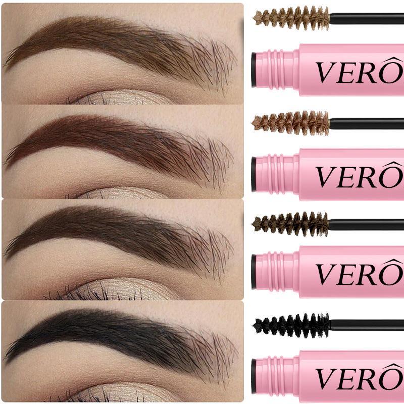 Long-lasting Tinted Brow Mascara, 4 Counts set Waterproof Eyebrow Tinting Paste, Eyebrow Makeup Products for Women & Girls