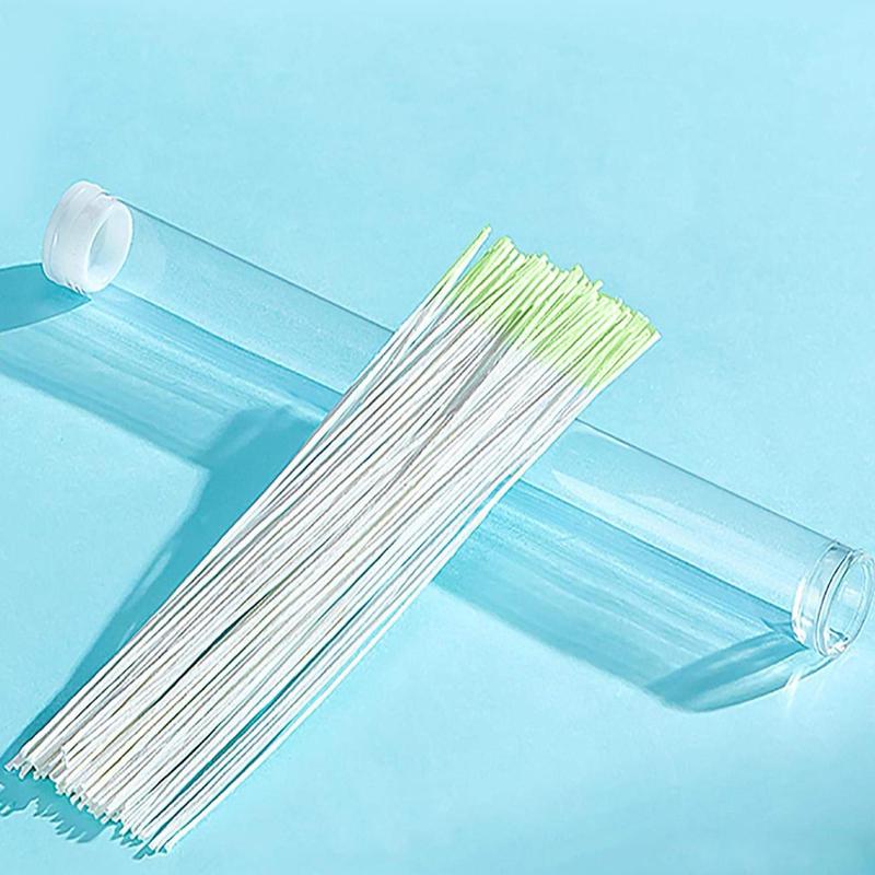 120pcs Ear Piercing Cleaning Line, Anti-blocking Ear Cleaning Tool for Men & Women