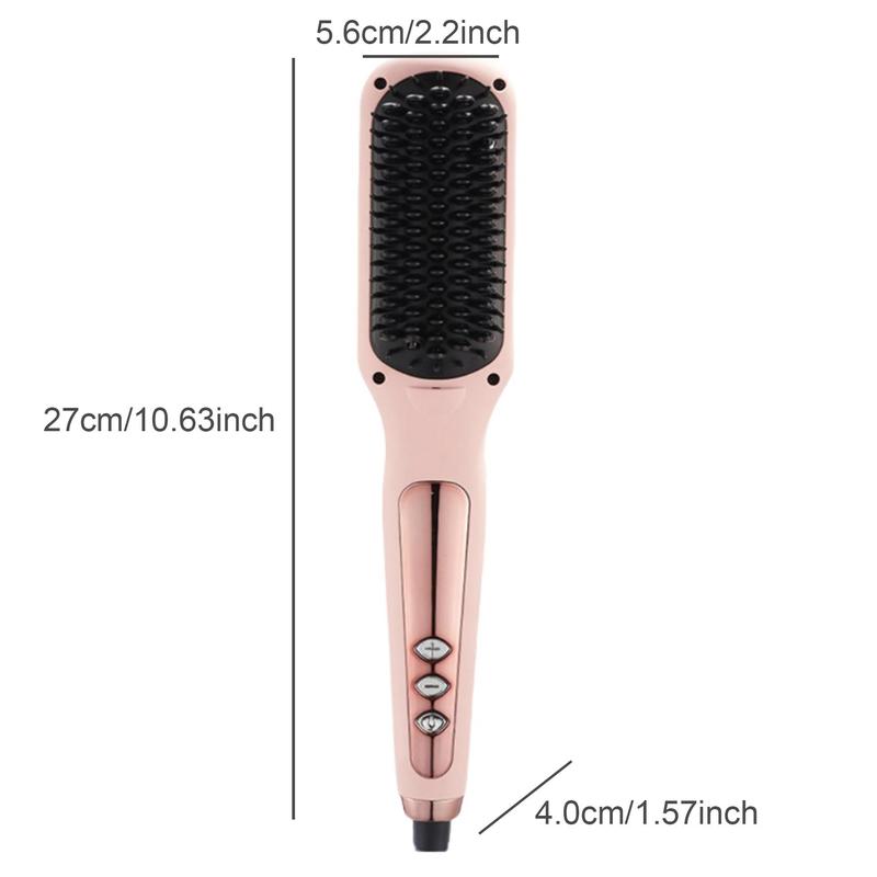 Hair Straightening Comb, Hair Straightener Brush, Hair Styling Tool for Women, Professional Hair Styling Tool for Home & Salon Use