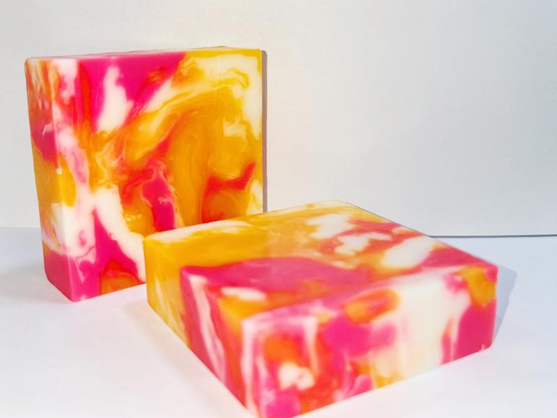 Rose Soap - Gentle and refreshing soap with a cool minty scent Body Care Body Wash Avocado Olive Organic Peppermint Tea Tree Comfort Cleansing Skin Repair Cleanser Skin Care