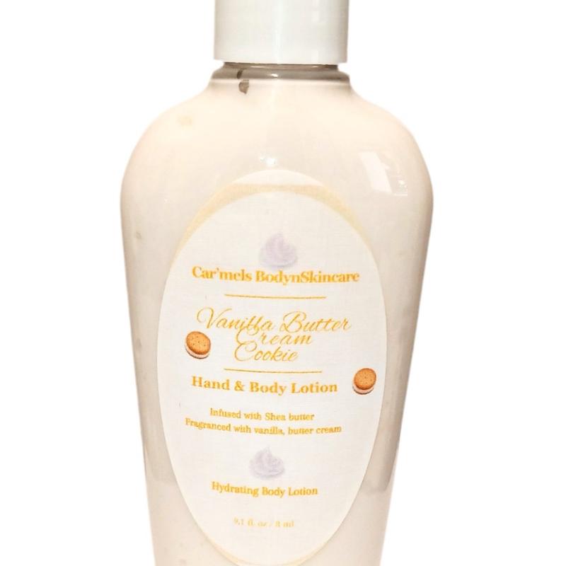 Vanilla Butter Cookie Body Lotion for Comfortable Skin - Body Care Cocoa Grape Scent Skin Repair