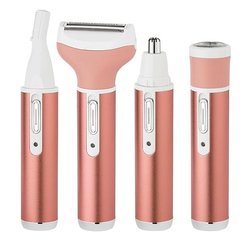 USB Rechargeable Electric Hair Removal Tool, 4 in 1 Hair Removal Tool, Multifunctional Hair Removal Tool for Women, Halloween & Christmas Gift