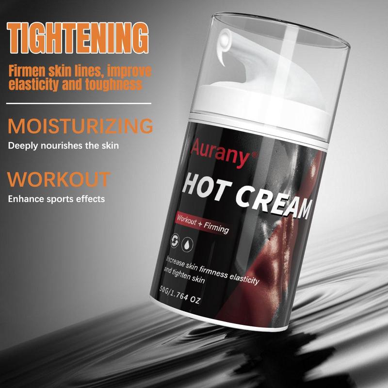 50g 1.764oz Hot Cream, Body Massage Firming Cream, Moisturizing Lifting Body Lotion for Women and Men, Skin Care Product