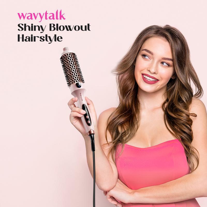 Wavytalk Negative lon Single Thermal brush 1.5Inch crimper bondi boost air styler