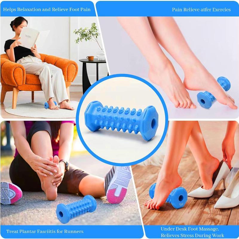 Muscle Relaxation Foam Rollers, 3 Counts set Muscle Massage Rollers, Foot Yoga Massage Rollers, Reflection Tools