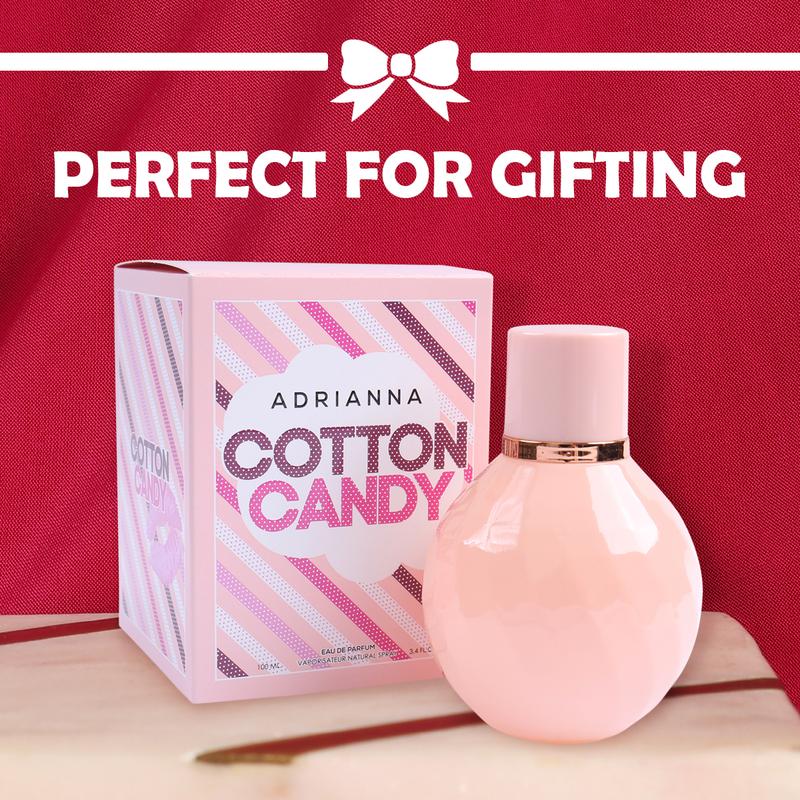 Adrianna Cotton Candy Eau De Parfum Natural Spray Perfume for Women 100ml 3.4fl.oz. - Fragrance for Women