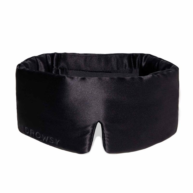 Black Jade Silk Sleep Mask