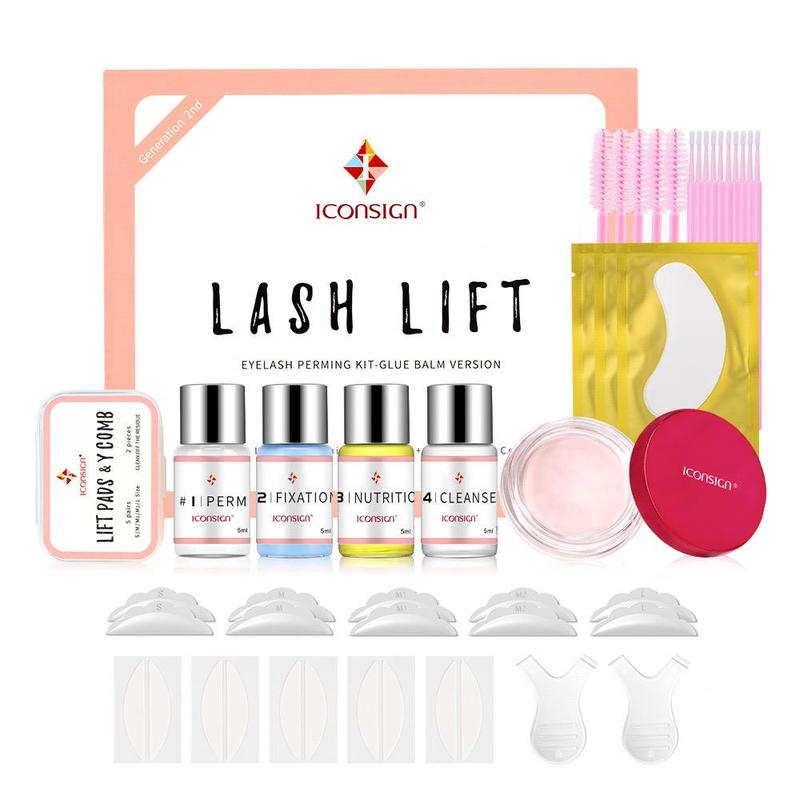 Eyelash Perming Kit, 1 Set Eyelash Perming & Lifting Kit, Professional Eye Makeup Tool for Women & Girls, Eye Makeup Products