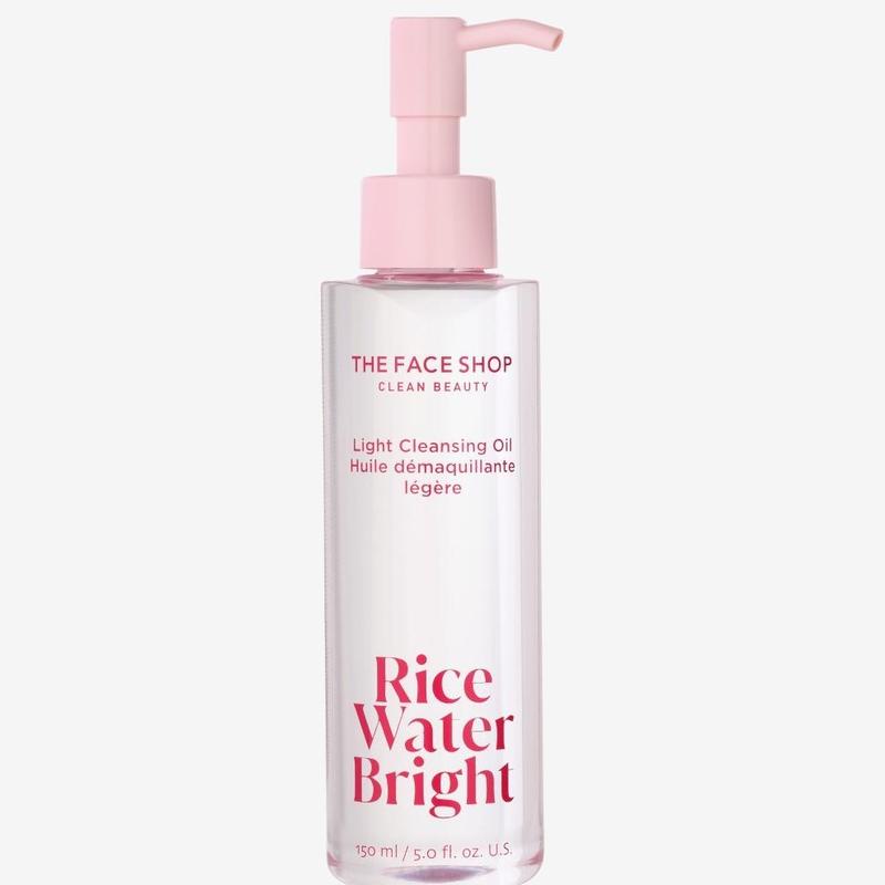 THE FACE SHOP Rice Water Bright Light Facial Cleansing Oil Cleanser Lightweight