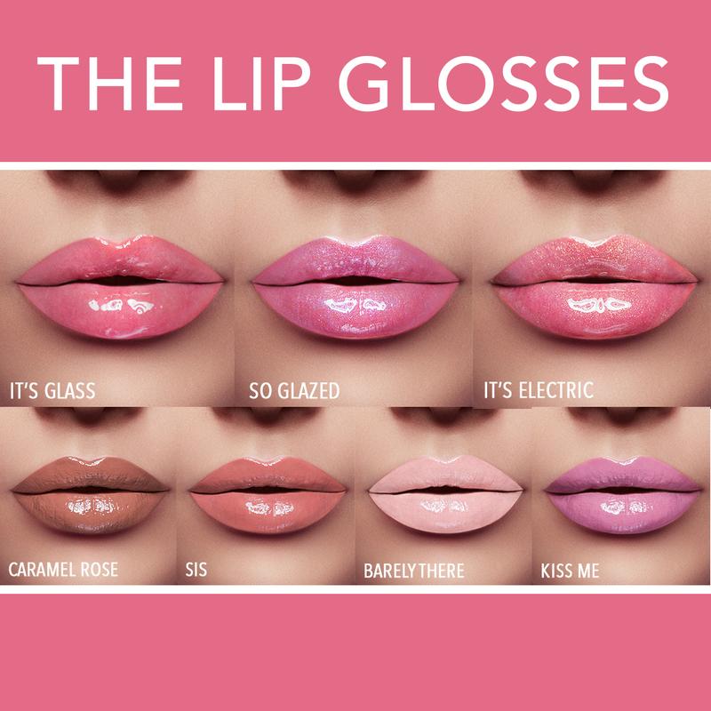 Juvia's Place Lip Reflect Glass Gloss - Clear, Plump, Long Lasting, Non-Sticky, Luscious, High Shine, Glides on Richly, Glossy and Smooth