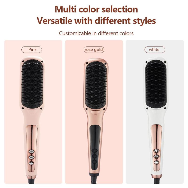 Hair Straightening Comb, Hair Straightener Brush, Hair Styling Tool for Women, Professional Hair Styling Tool for Home & Salon Use