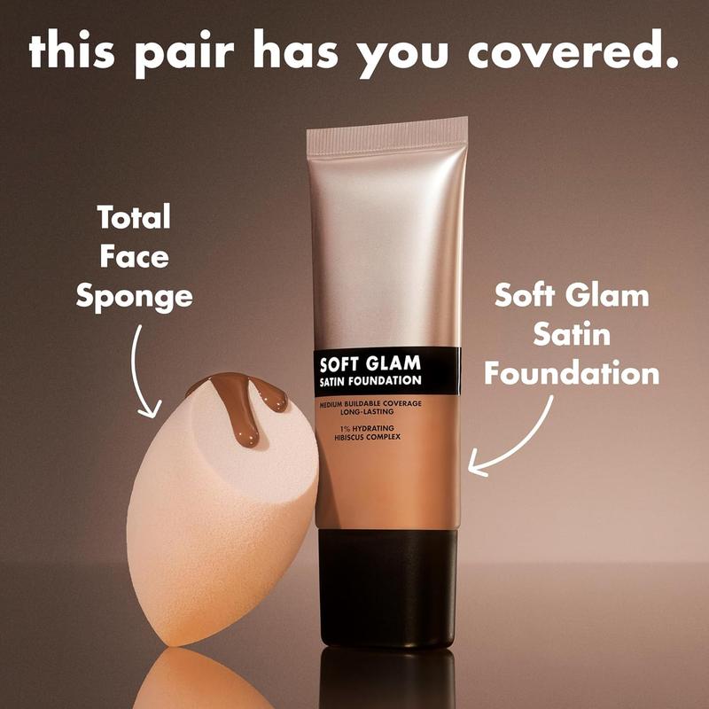 Soft Glam Foundation, Medium Coverage, Long-Lasting & Buildable Foundation For A Smooth, Satin Finish, Vegan & Cruelty-Free, 25 Light Neutral