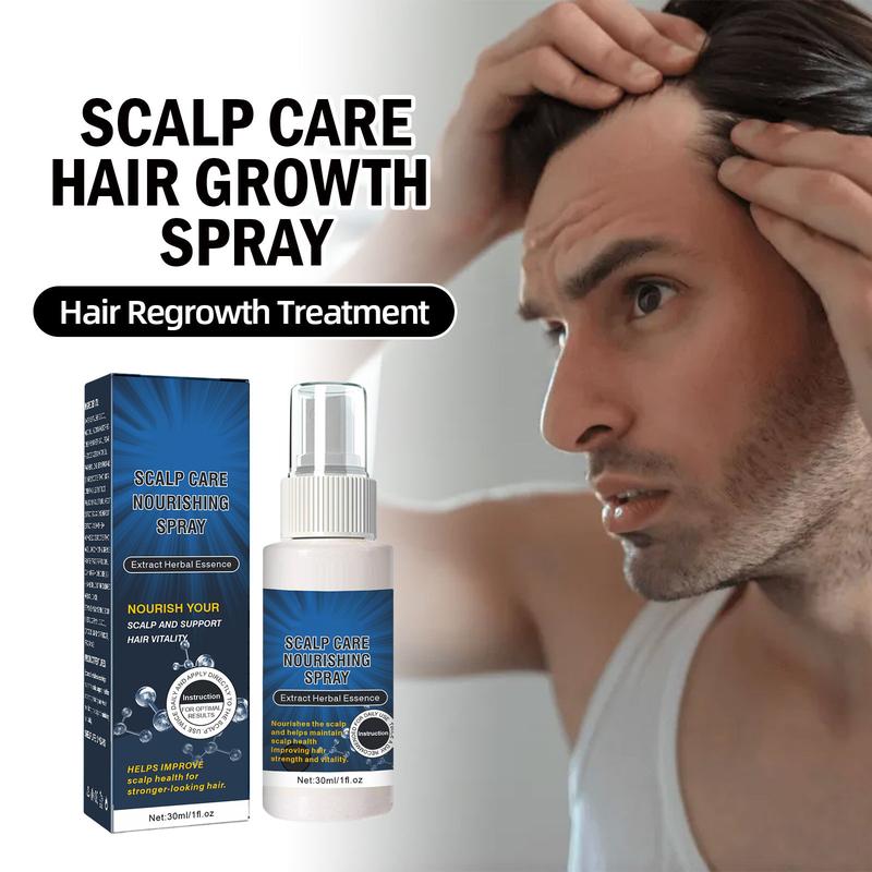 Polygonum-Enriched Hair Growth Spray for Men@A