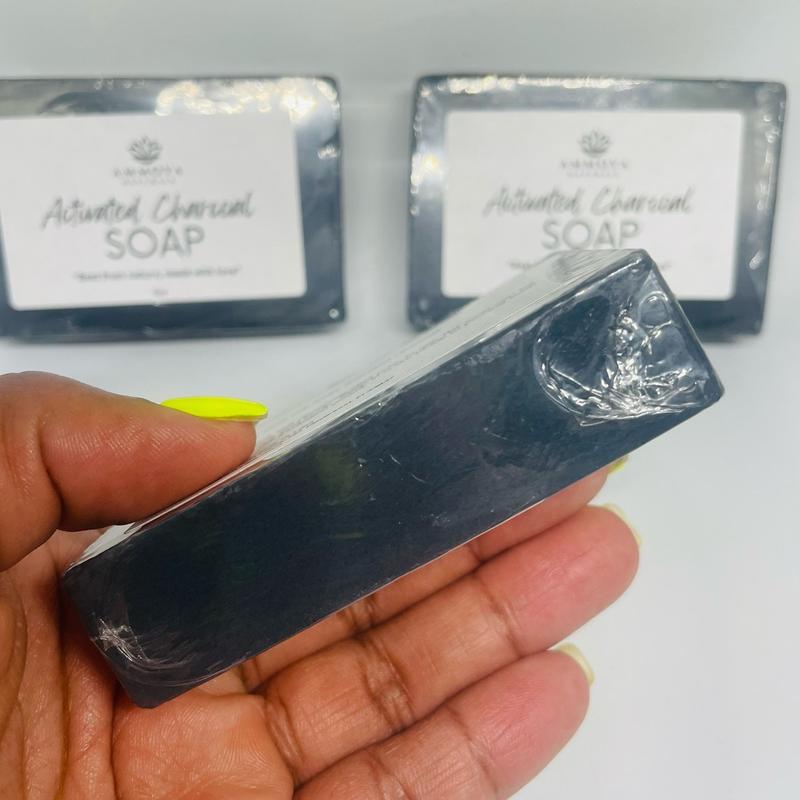 Charcoal Goat Milk Soap for Face and Body