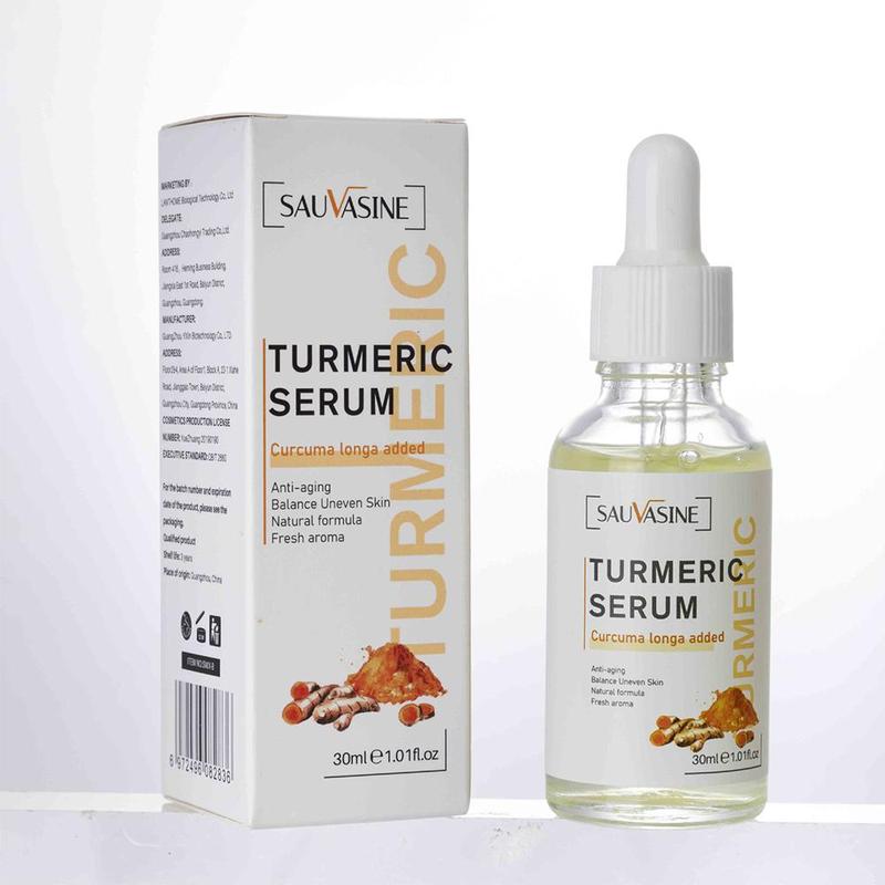 Turmeric Facial Serum, Deep Moisturizing & Firming Skin Beauty Essence, Face Moisturizer, Skin Soothing Facial Essence, Daily Skincare Product