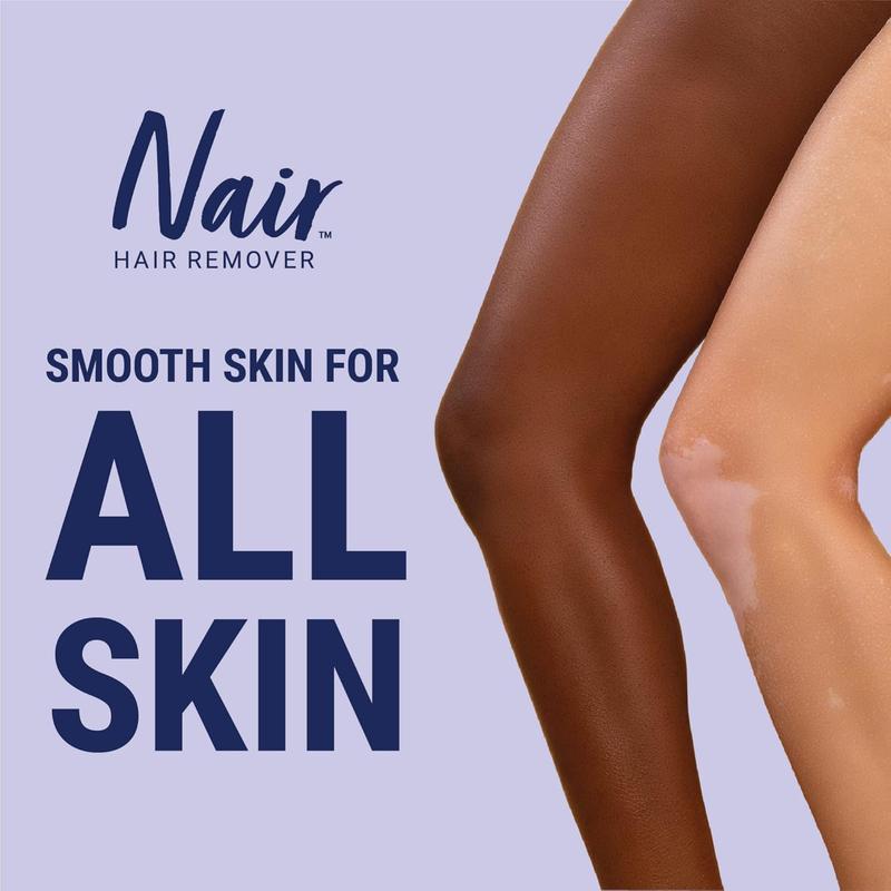 Nair Glide On Hair Removal Cream, Arm, Leg, and Bikini Hair Remover, Depilatory Cream, 3.3 Oz Stick