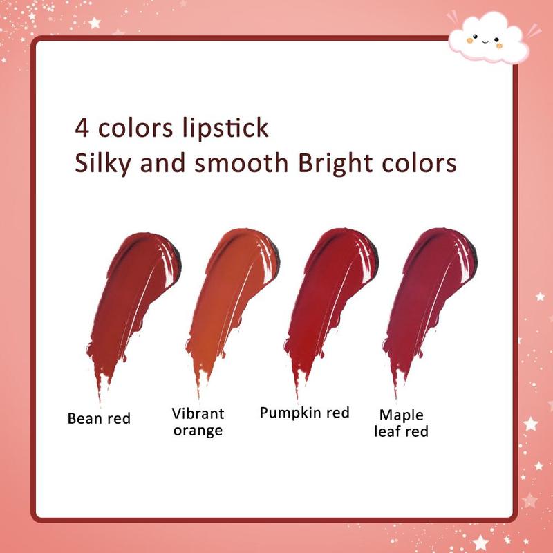 Long Lasting Matte Lipstick, 8 Counts Moisturizing Matte Lip Balm, Easy Coloring Lip Sticks, Suitable for All Occasions Lip Makeup, Summer Gifts,  Lip Products