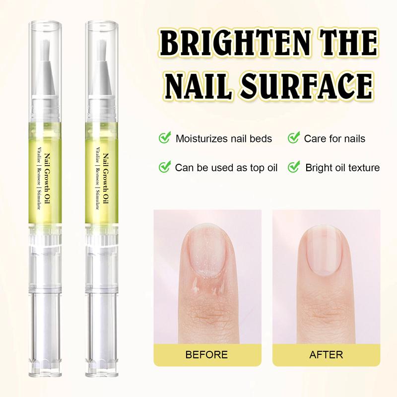 Nail Growth Oil For Strength and Moisture | Organic Nail Care, Nail Art Nail Polish Comfort Manicure Moisturize Moisturizer Organic Nail Blend Cosmetic Nourishing Fragrance Vitamins